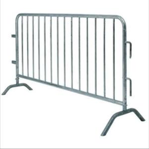 Temporary Road Safety Traffic Crowd Control Barrier Fence with Inner Tube Distance 110mm 120mm 150mm
