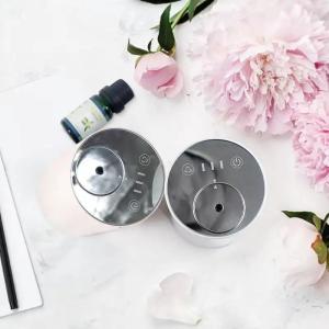HOMEFISH Portable Waterless Nebulizer Car Aroma Diffuser With Smart Touch Screen