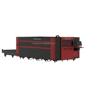 High Power Fiber Laser Cutting Machine 6000W 8KW 20KW Exchange Table for Metal