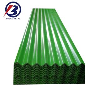 PPGI Galvanized Corrugated Steel Galvanized Color Coated Pre Coated Metal Sheet