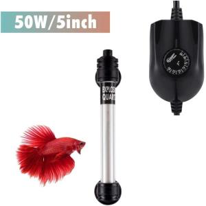 Mini Inline Quartz Glass Hygger Aquarium Heater