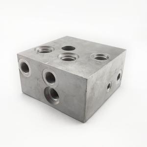 Customized Carbon Steel Hydraulic Manifold Block Fully Customizable and RoHs