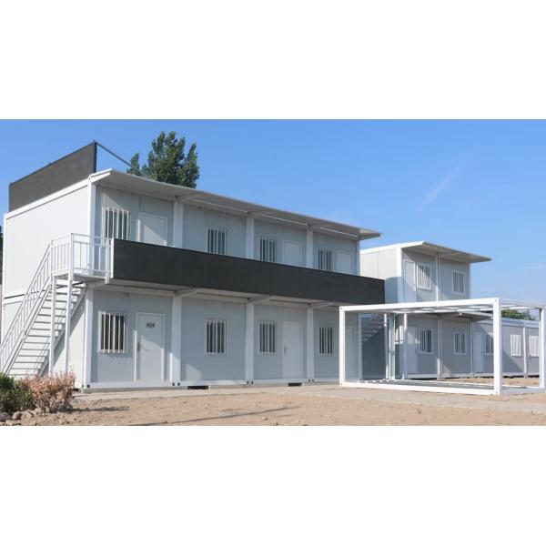 Zontop Container House Custom Roof Stairs Luxury Prefabricated Houses Container