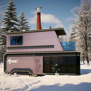 Durable Using Various Prefab Container House Tiny Portable Home Tiny Modular House Camping Hotel Space Capsule