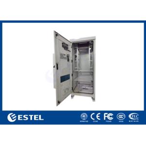 IP55 Sunproof Outdoor Power Cabinet Telecommunication Enclosure With Heat