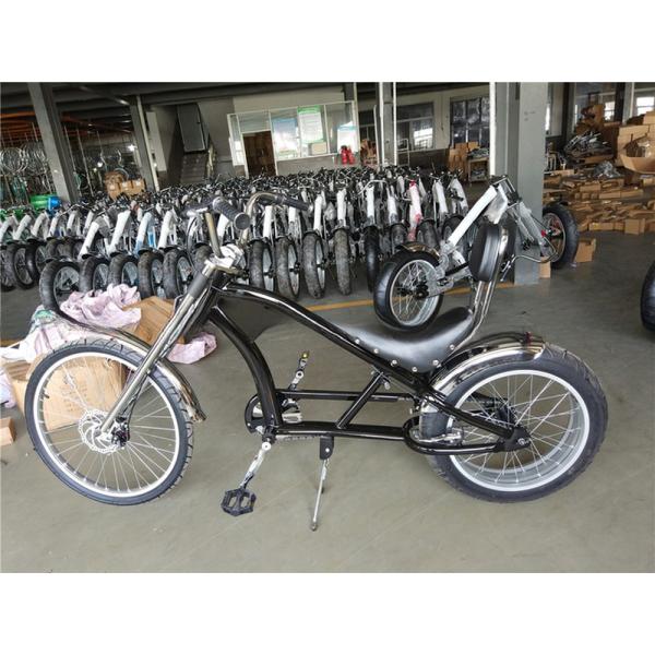 Men's 20-24 Inch Chopper Bike with Fork Suspension and Customizable Options