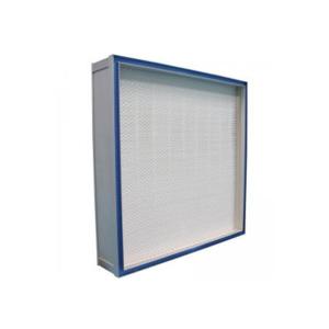 Medical GMP Gel Seal EN 1822 H13 / H14 HEPA Filter System For Clean Room