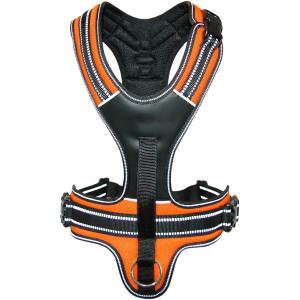 Two Leash Attachment Rings soft No Pull Nylon Dog Harness