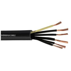 China CE Approval Black PVC Insulated Control Wire With Flexible Cores H07VV-F Cables on sale