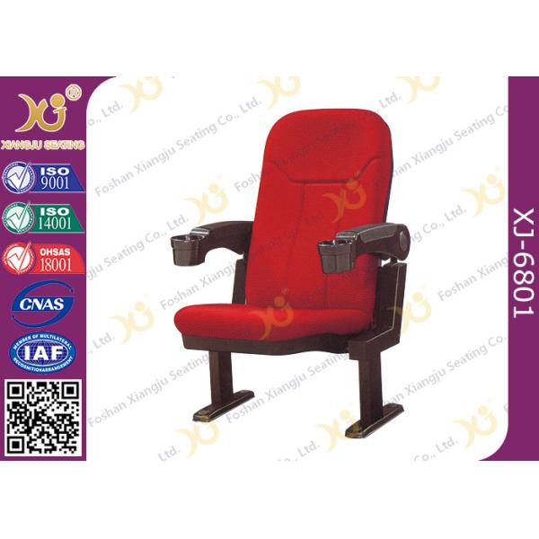 Buy Fabric Cushion Spring Recovery Theater Chairs , Commercial Cinema Seating at wholesale prices