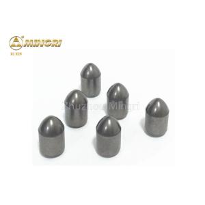 Surface Finished Tungsten Carbide Buttons Spherical And Parabolic Shapes Insert