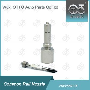 Common Rail Diesel Injector Nozzle Model F00VX40018 with High-Speed Steel and