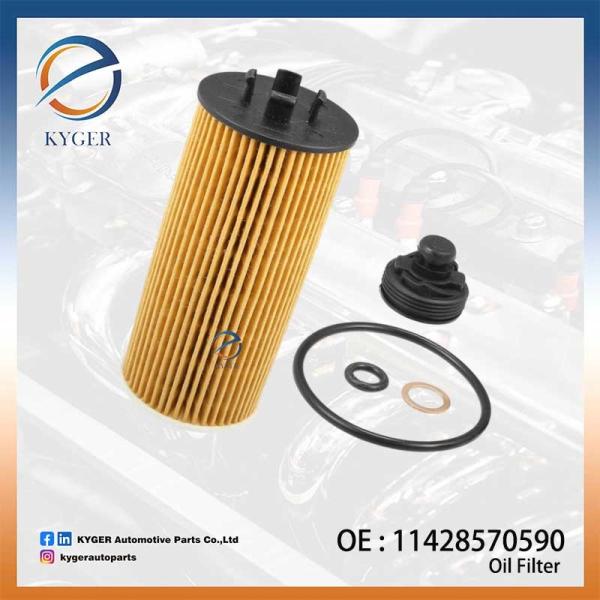 Buy Automotive Engine Oil Filter 11428570590 1142 8570 590 for BMW MINI F54 F60 F56 F55 F57 F45 F46 I12 F49 at wholesale prices