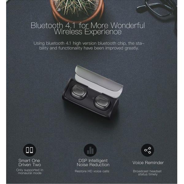Q29 Tws Business Bluetooth Earphones Wireless 3D Stereo Headphonesmic Handsfree Calls Headset
