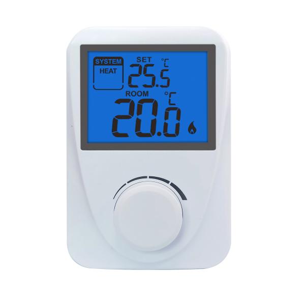 Riseem ST2601 230V Non Programmable Digital Heating Room Thermostat Blue