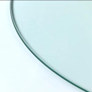 Modern Design Round Tempered Glass Table Top with Laminated Glass