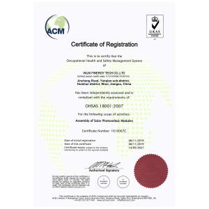 wuxi finergy tech co,.ltd Certifications