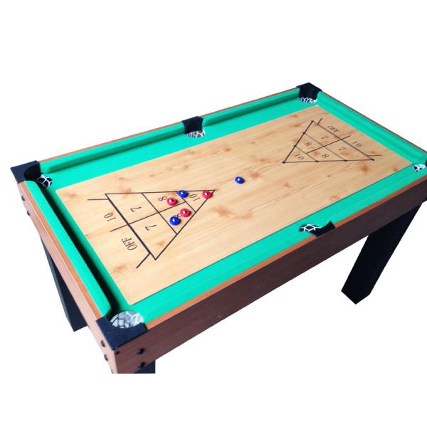 Fashionable Multi Game Table Wood Billiard 10 In 1 Game Table For 2 / 4 Players