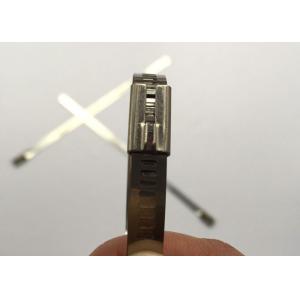 7 X 450 Mm Multi Lock Type Stainless Steel Ladder Cable Ties For Free Sample