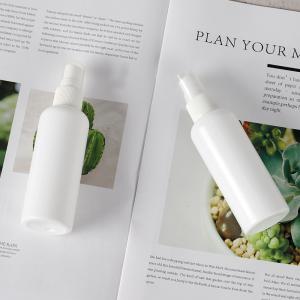 100ml Empty Plastic PE White Mist Spray Bottles for Cosmetic