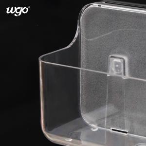 Damage Free Mounting Medium Shower Caddy Clear Bathroom Fittings