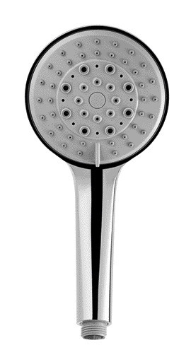 Buy Five Function Bathroom Shower Spare Parts Handset Shower Head Chrome POM Inside at wholesale prices