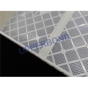 Cigarette Manufacturing Machine Yellow Plastic Trays Customize Size