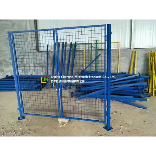 Custom Warehouse Wire Mesh Fence / Railing 2100mm X 2400mm Panel Size