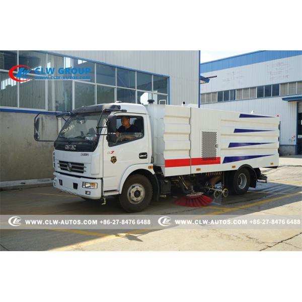 Buy Dongfeng 9m3 Road Sweeper Truck With Cummins Engine at wholesale prices