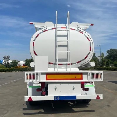 3axles Stable Carbon Steel Aluminium Alloy Stainless Steel Fuel Tanker Semi Trailer