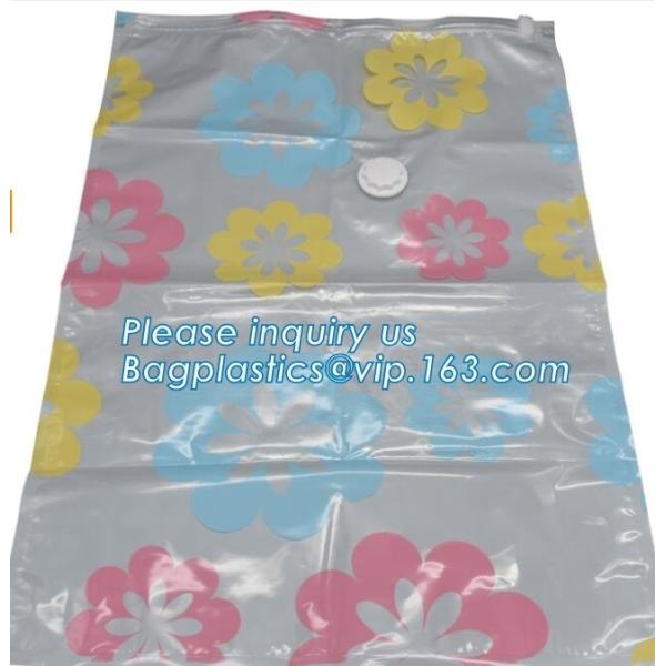 Bedding Use and PE Plastic Type home storage space saver bags, saving vacu seal