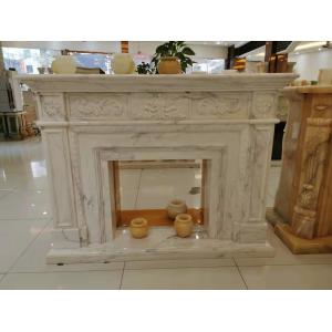 Customized Decorative Onyx Stone Marble Fireplace Surround