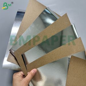 200gram 250gram Back Kraft Laminated Aluminum Paper To Package Dry Goods 70 x
