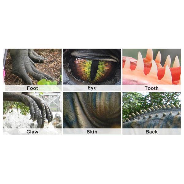 Realistic Animatronic Irritator Dinosaur For City Landscape Decoration