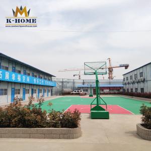 Color Steel Portable Prefabricated Houses Temporary Prefabricated Buildings