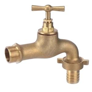 1/2"X 3/4" Long Thread Brass Bibcock Valve Water Faucet For Basin