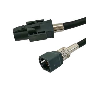 Quality LVDS Extension FAKRA HSD Cable Code G Blue Gray 7031 Color Stable for sale