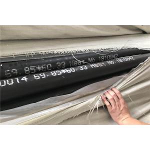 Black Drill Rod Seamless Drill Pipe High Tolerance 3 - 11.8m Length 2 - 15m WT