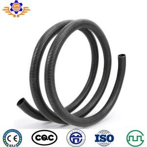 PVC Corrugated Pipe Making Machine Electric Sheath Flexible Hose Line