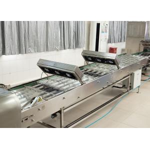 Fully Automatic Marshalling Cooling Conveyor Stainless Steel Material