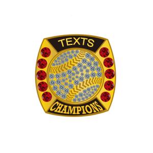 Quality Texas Baseball USSSA Custom Award Rings for sale