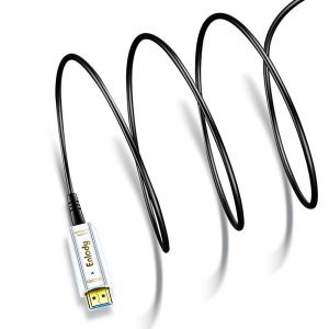 18Gbps AOC 300ft 100 Meter Fiber Optical HDMI Cable Active Zinc Alloy Shell