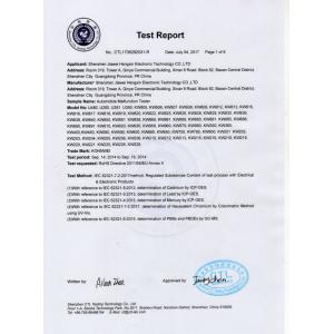 Shenzhen Jiawei Hengxin ( Konnwei ) Technology Co.,Ltd Certifications