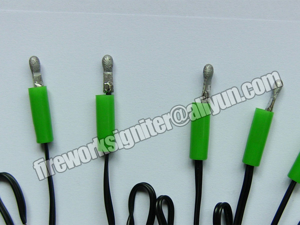 Dia0.6mm L0.1m Silver Electric Igniter For Fireworks