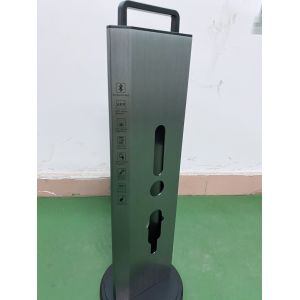 Rotating Smart Lock Stand for Exhibition Hall Display Rack for Fingerprint Locks
