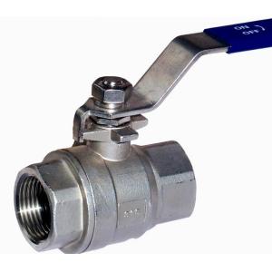 Screw Female Thread End SS304 Floating Ball Valve Heavy Duty Bear 1,000Psi