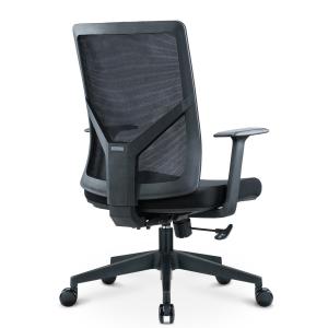 Quality Office/Hotel/Home/School Backrest Adjustable High Back 360 Swivel Mesh Fabric Office Chair for sale