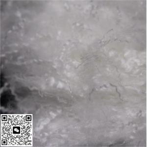 1 White Polyester Staple Fiber With Crimp For Business