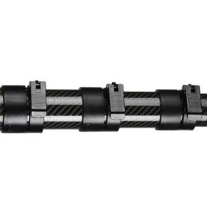 Heavy Duty Locking Telescopic Carbon Fiber Pole 3K Telescoping Carbon Fiber
