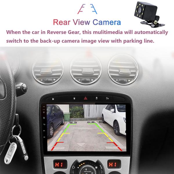 Universal 9" Android10 Car Stereo with WIFI Carplay GPS and Steering Wheel Control